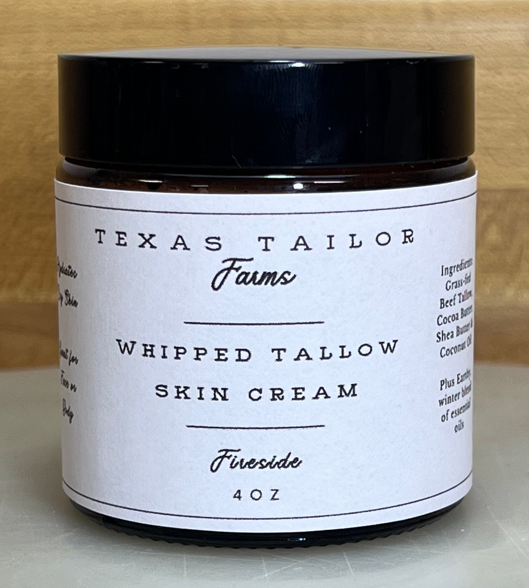 Whipped Tallow Skin Cream- Fireside