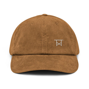 Open image in slideshow, Branded Corduroy hat
