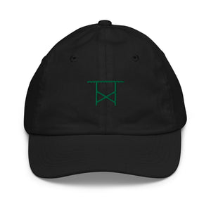 Open image in slideshow, Branded Youth Twill  Cap

